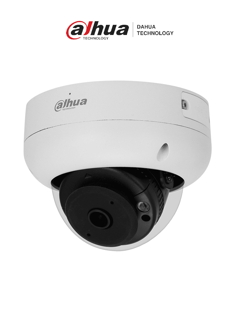 DAHUA IPC-HDBW3441R-AS-P Cámara IP domo antivandálica de 4 MP con lente de 2.1 mm, visión nocturna de 15 m, IA WizSense, y protección perimetral. Incluye PoE, WDR, H.265+, IP67, IK10, micrófono y entradas/salidas de alarma. DAHUA IPC-HDBW3441R-AS-P Cámara IP domo antivandálica de 4 MP con lente de 2.1 mm, visión nocturna de 15 m, IA WizSense, y protección perimetral. Incluye PoE, WDR, H.265+, IP67, IK10, micrófono y entradas/salidas de alarma.